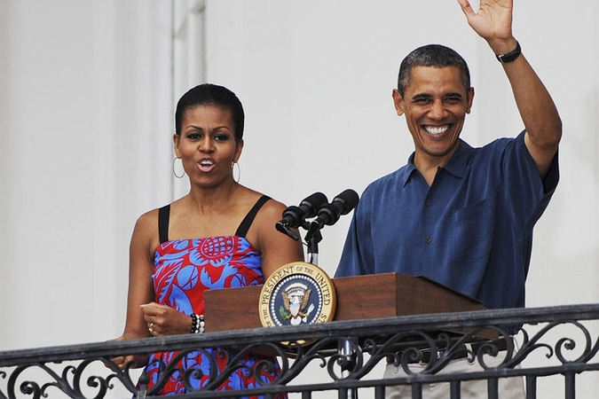 Pasklido gandas, kad laukiasi Michelle Obama