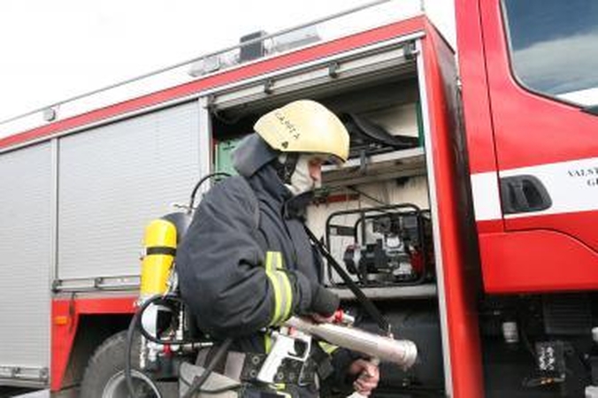 Šilutės rajone sudegė virtuvė