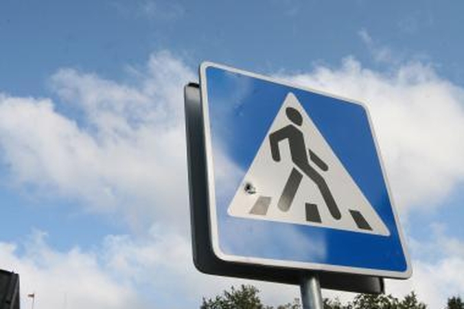 Vilniuje pareigūnas partrenkė pėsčiųjų perėja ėjusią moterį