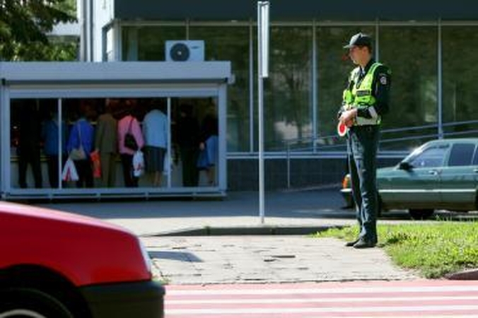 Rugsėjo 1-ąją Kaune budės daugiau policininkų