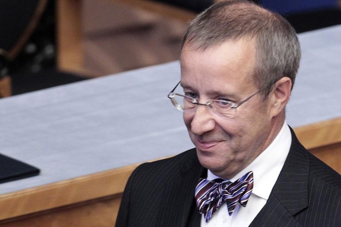 Estijoje T.H.Ilvesas davė prezidento priesaiką antrajai kadencijai