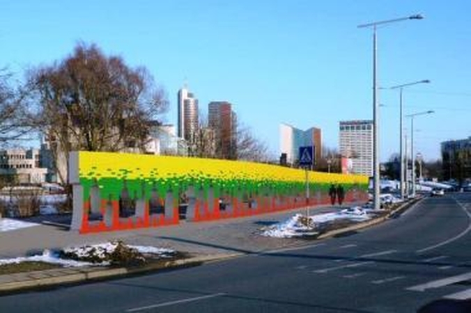 „Laisvės kelio“ skulptūrą jau parėmė 31 šalies gyventojai