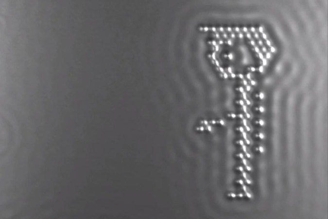 Atominis kinematografas: mažiausias pasaulyje filmas