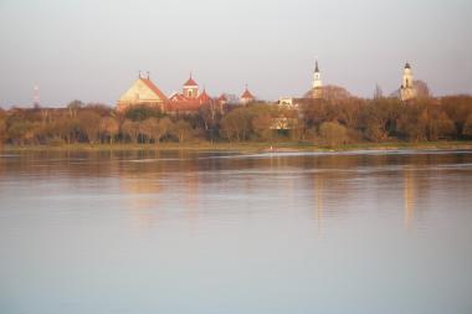 Miesto ir upių „bičiulystė“ - fotografijose