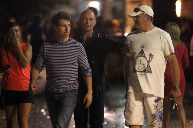 Filmuojant T. Cruise'ą buvo uždaryta Londono Trafalgaro aikštė