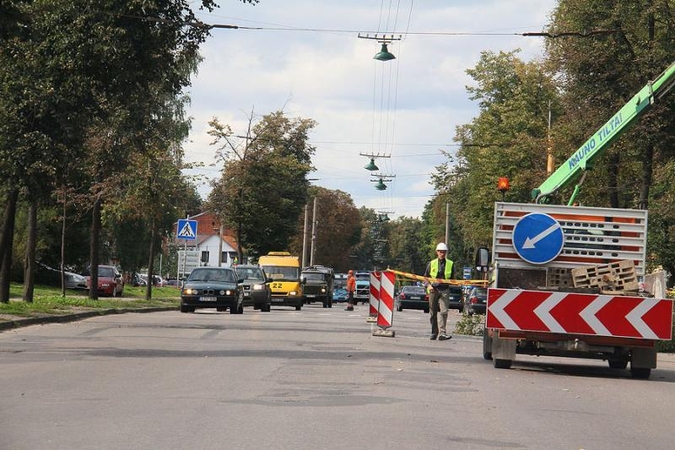 Rekonstruojant A.Juozapavičiaus prospektą prireiks kantrybės