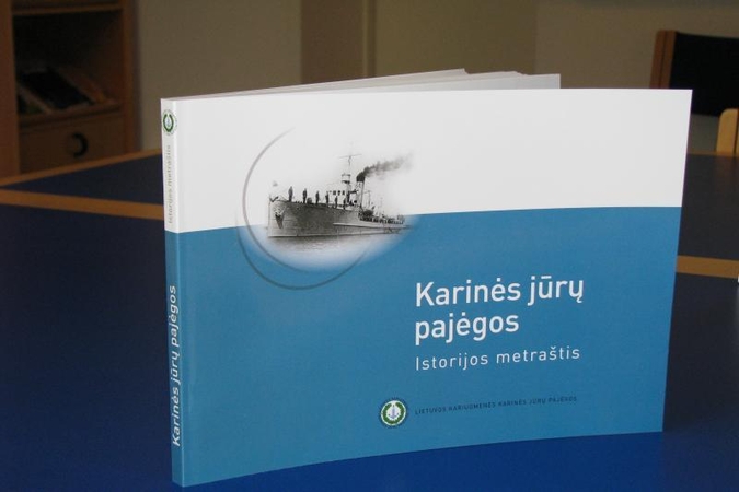 Karinių jūrų pajėgos pristatė savo istorijos metraštį