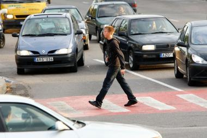 Kauno gatvėse sužaloti pėstieji