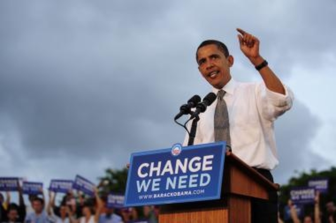 B.Obamos populiarumas auga