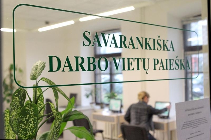 Lietuvoje     bedarbių  dar padaugėjo   