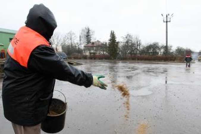 Darbo inspekcija kviečia įvertinti žiemiškų orų pavojų