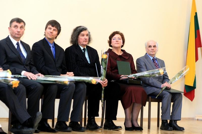 Mokslų akademijoje apdovanoti mokslo premijų laureatai
