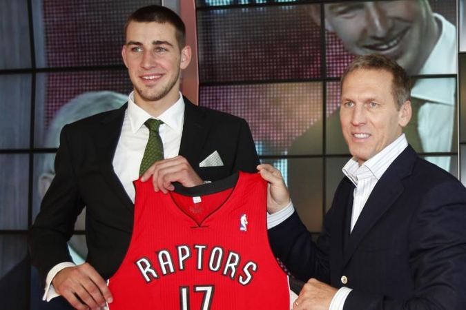 J.Valančiūnas nedalyvavo pirmojoje „Raptors“ treniruotėje