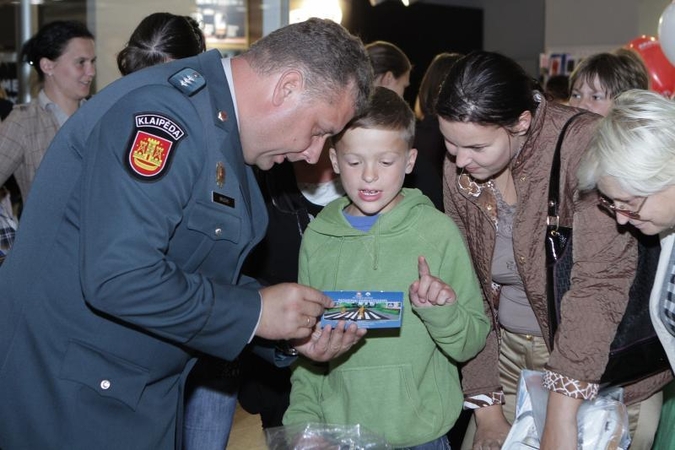 Uostamiesčio moksleiviams – policijos šventė