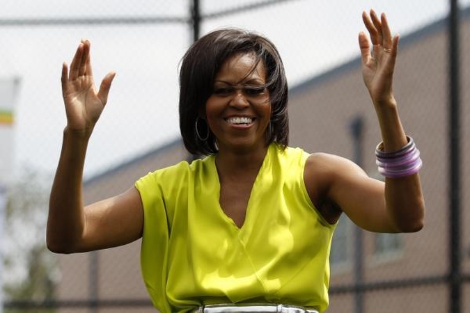 M.Obama šoko pagal Beyoncé dainą