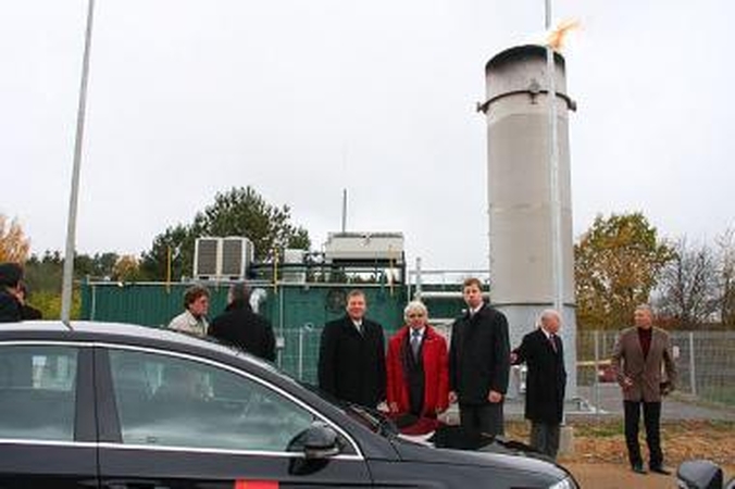 Lapių sąvartyno biodujos gamins elektrą ir šildys namus