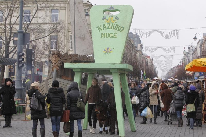 Per Kaziuko mugę policija sulaikė septynis įtariamuosius vagystėmis