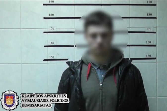 Klaipėdos pareigūnai sulaikė mašinvagių grupuotę