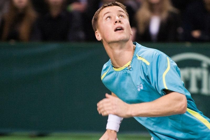 R.Berankis kovos su 15-ta ATP rakete M.Fishu