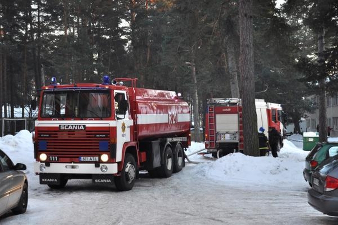Vilniuje, tuberkuliozės ligoninėje, buvo kilęs nedidelis gaisras