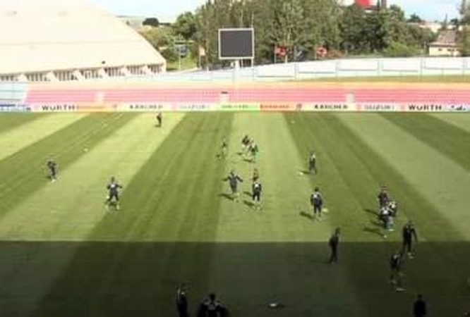 Futbolo rinktinės baigia pasiruošimą dvikovoms  