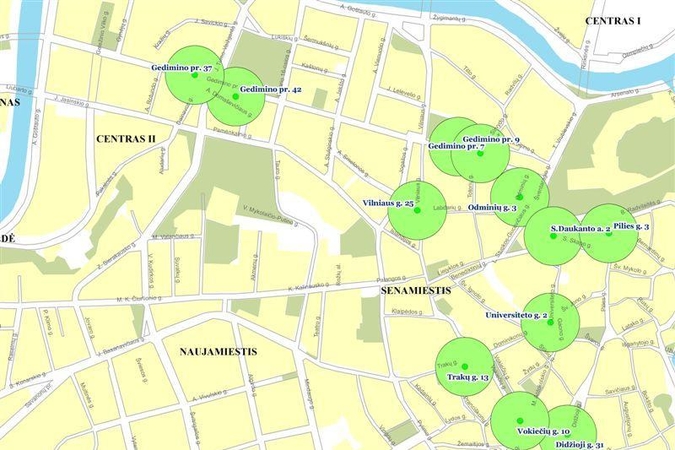Vilniaus senamiestyje - 12 naujų nemokamo interneto vietų