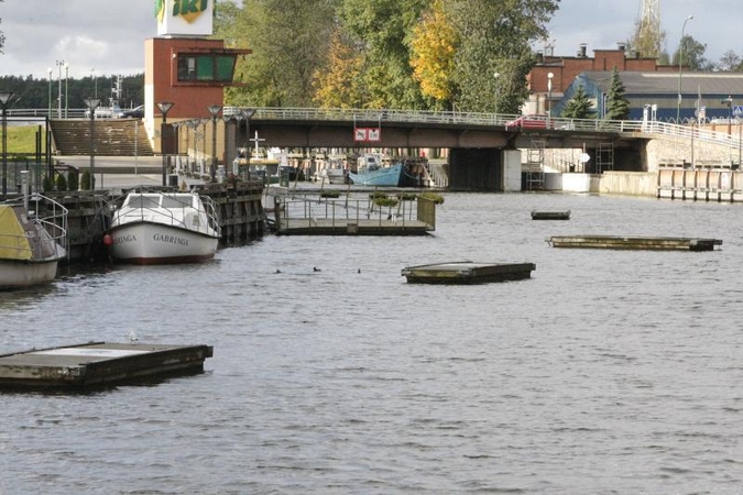 Danės upėje nebeliko kaligrafiškai išrašytų burių