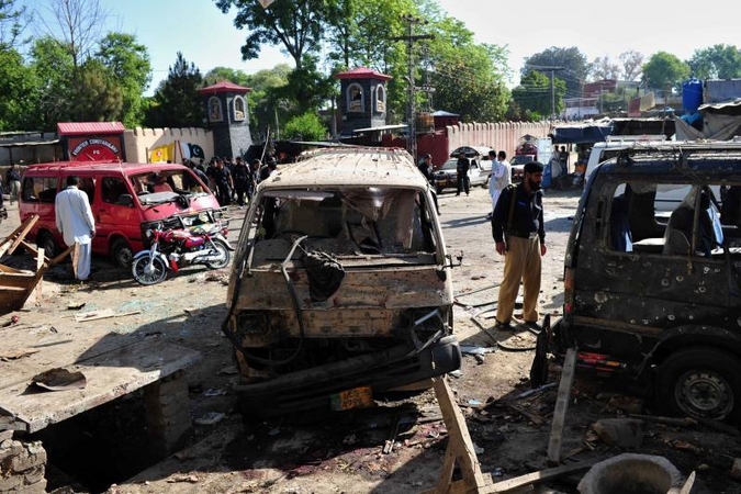 Pakistano talibai surengė ataką keršydami už O.bin Ladeno žūtį