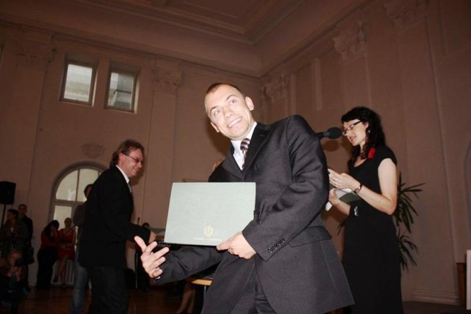 VU KHF dekanas Saulius Gudas: „Aukštojo mokslo diplomas – šventė visai šeimai“