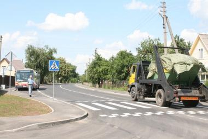 Baigta remontuoti pagrindinė Lapių gatvė