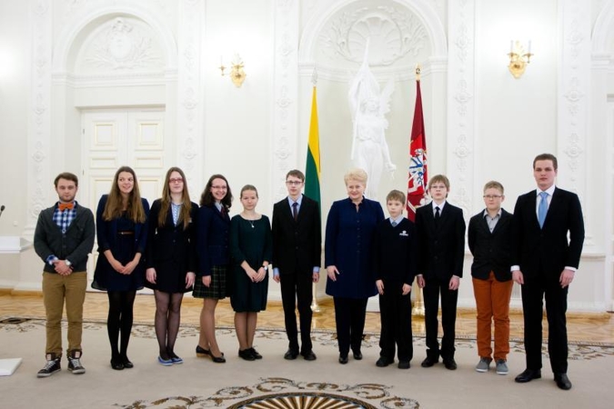 Prezidentė: „Lietuvos tūkstantmečio vaikai - labai rimtas projektas“