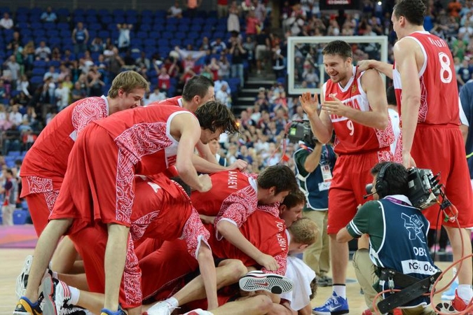 Rusijos krepšinio rinktinė olimpiadoje iškovojo bronzą