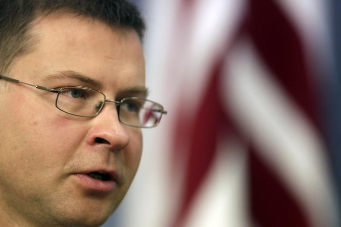Latvijos premjeras V.Dombrovskis pasiryžęs veikti