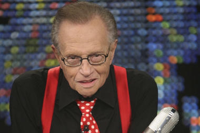Larry Kingas gastrolėse dalysis savo karjeros prisiminimais