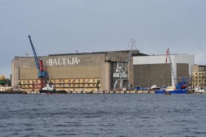 Estijos "BLRT Grupp" perka "Baltijos" laivų statyklą 