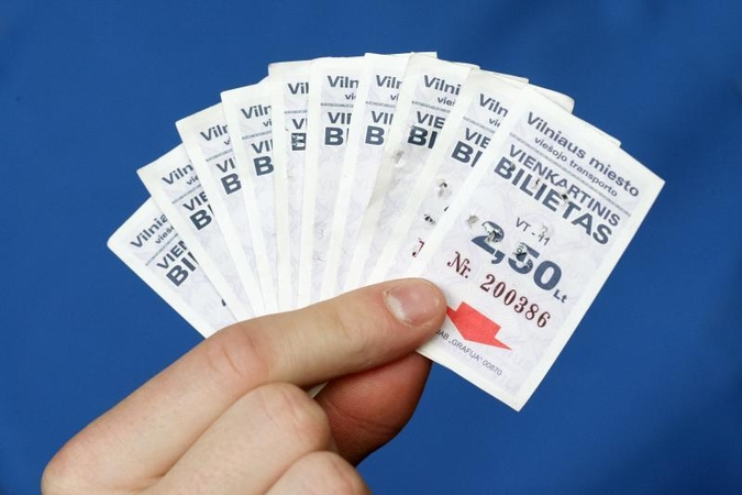 Vieninga viešojo transporto bilietų sistema - ir mikroautobusuose