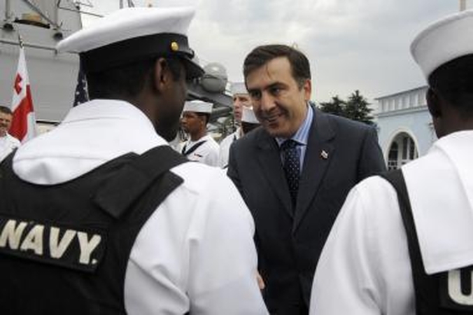 M.Saakašvilis: viltys įstoti į NATO beveik palaidotos