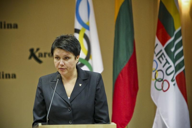 LTOK vairą perėmusi D.Gudzinevičiūtė: aktyviam sportui neliks laiko 