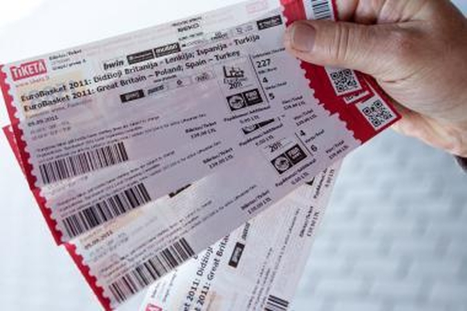 Galimą spekuliaciją parduodant krepšinio bilietus prašoma tirti FNTT