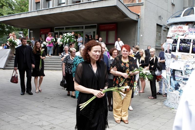 Aktorius V.Klimas atgulė Lėbartų kapinėse