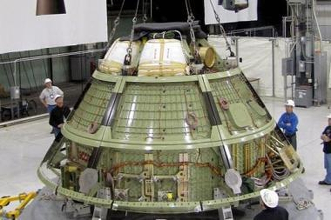 Pristatyta NASA naujos kartos kosminė astronautų kapsulė „Orion“