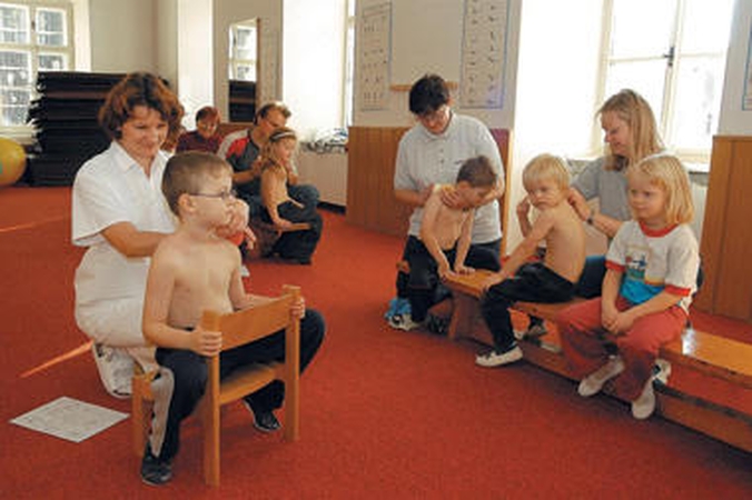Pinigai vaikų sanatoriniam gydymui – į stalčius