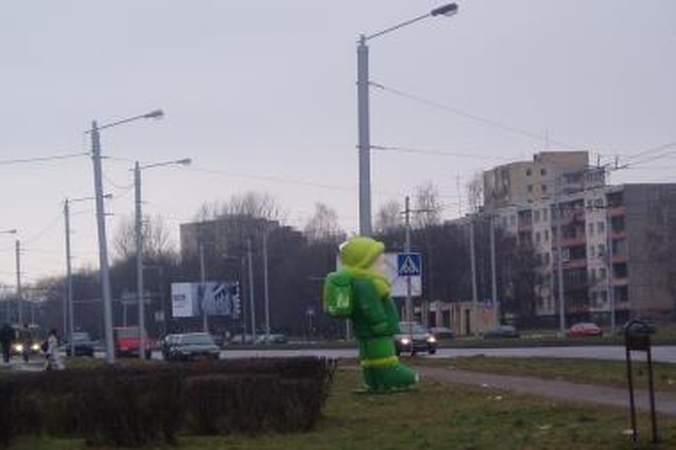 Paskutinioji žaliųjų skulptūrų viešnagės diena