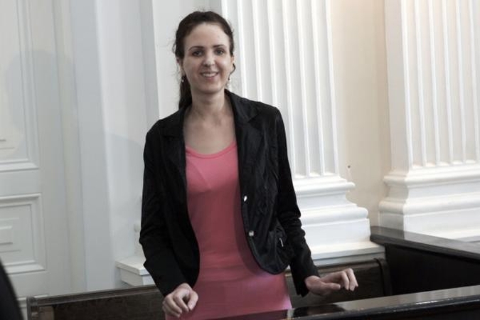 Įtariamoji teroristė E.Kusaitė lieka už grotų (papildyta)