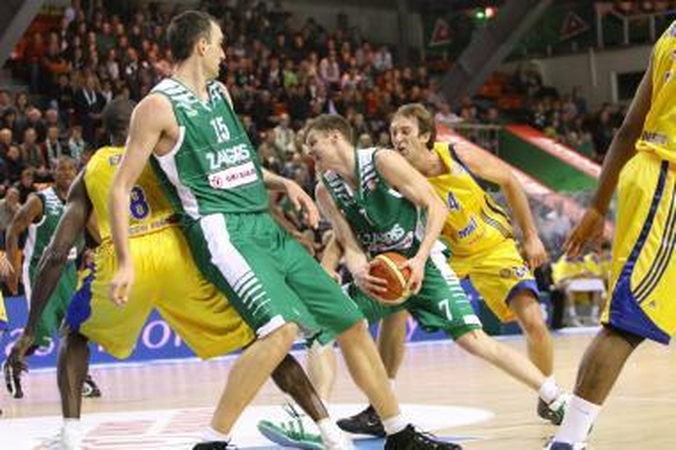 „Žalgiris“ palaužė Rusijos krepšinio vicečempionus
