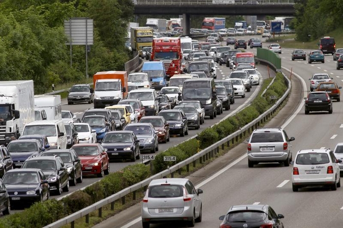 Automobilių spūstys Britanijoje – vienos baisiausių Europoje