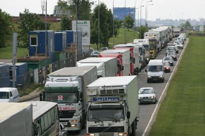 Netvarkingai protestavę vežėjai bus nubausti