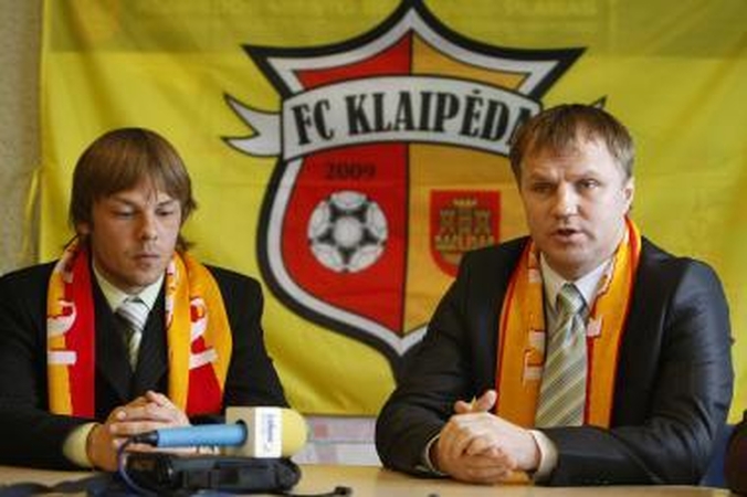 Futbolo klubas “Klaipėda” pasiruošęs debiutui