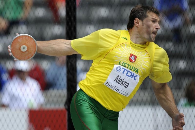 "Deimantinės lygos" turnyre JAV disko metikas Virgilijus Alekna buvo antras
