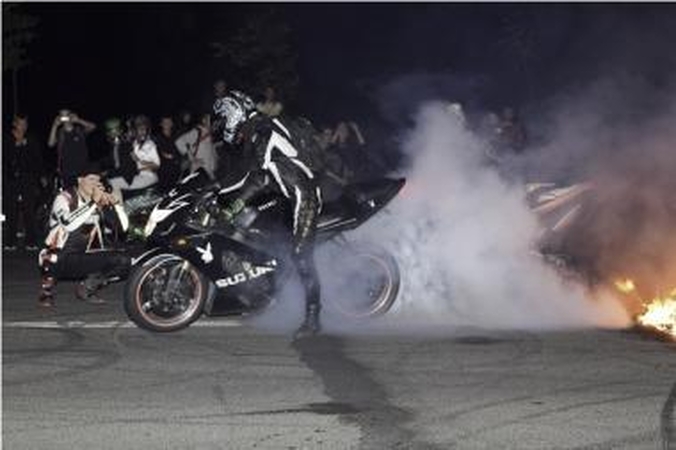 Karaliaus Mindaugo prospektą drebino motociklininkai